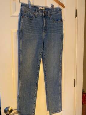 Madewell Jeans Stovepipe Size 28